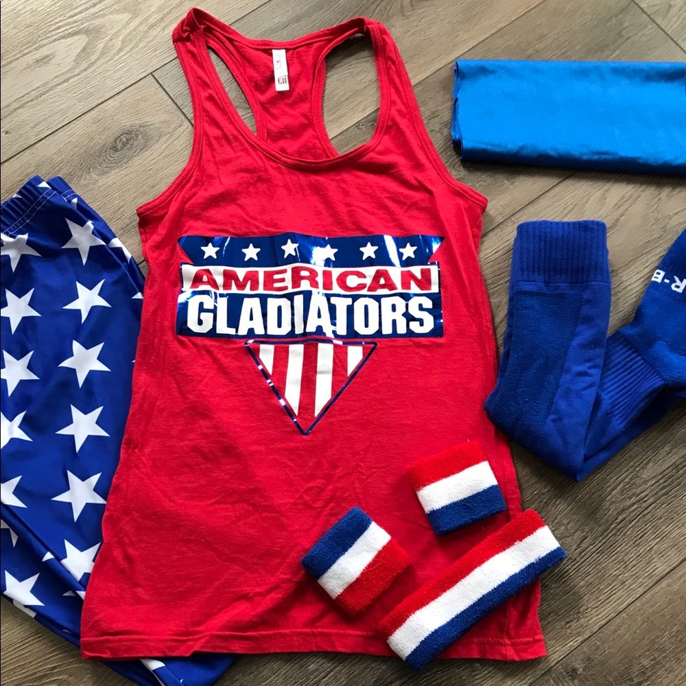 Women’s American Gladiator Halloween costume